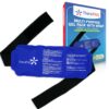 TheraPAQ Reusable Ice Pack - 14x6 Hot/Cold Gel for Shoulder, Knee, Back, Ankle Relief Gel Pack & Flexible Strap 19 81jIFWefhhS