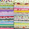 flic-flac 200pcs 4 x 4 inches (10cmx10cm) Cotton Craft Fabric Bundle Squares Patchwork Lint DIY Sewing Scrapbooking Quilting Dot Pattern Artcraft 200pcs 10cm*10cm 14 81jIm7UiuZL