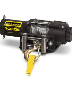 Champion 3000-lb. ATV/UTV Winch Kit, BLACK,RED 3000 lb + ATV/UTV + Roller 34 81jJNkWBAjL