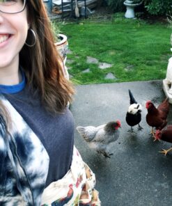 Fluffy Layers, The Egg Collecting Apron® - A Beautiful Alternative to the Basket - Holds 10 Eggs- Gather Eggs from Your Chicken Coop While Filling Your Waterer and Feeder With Eggs Kept Safe 18 81jKCoruVL