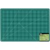 US Art Supply 24" x 36" GREEN/BLACK Professional Self Healing 5-Ply Double Sided Durable Non-Slip Cutting Mat Great for Scrapbooking, Quilting, Sewing and all Arts & Crafts Projects 24" x 36" 55 81jLGt64KIL
