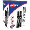 Avery Marks-A-Lot Large Desk-Style Chisel Tip, Value Pack 36 Black Permanent Markers are perfect for signs and posters (98206) 36 markers Regular Chisel Tip 13 81jLKhXWl6L