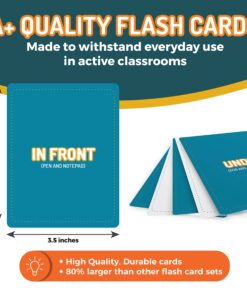 Preposition Flash Cards | 7 Total Prepositions 49 Picture Cards for Speech Therapy - for Teachers, Parents, ESL Teaching Materials and Speech Therapy Materials with 5 Sequencing Learning Games Prepositions Vol 1 14 81jMw3rGqdL