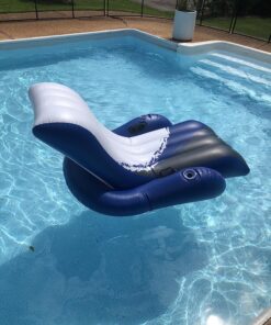 Intex Floating Recliner Inflatable Lounge, 71in X 53in, Multicolor 1 Pack 24 81jN9Y1zx4L