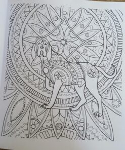 Amazing Dogs: Adult Coloring Book (Stress Relieving Creative Fun Drawings to Calm Down, Reduce Anxiety & Relax.) 58 81jNHBuxY7L