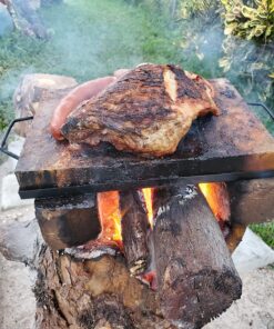 Himalite Himalayan Pink Salt Block & Metal Tray Set 12” x 8” x 1.5” for Cooking, Grilling, Cutting, and Serving with Himalayan Cooking Accessories 32 81jPUh6nXeL