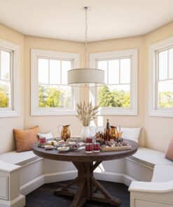 Kenroy Home Casual 3 Light Pendant ,20 Inch Height, 22 Inch Diameter with Brushed Steel Finish Modern 13 81jQs5UmqaL