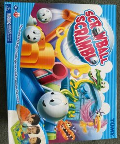 TOMY Games Screwball Scramble Marble Run Game for Kids - Timed Marble Maze Kids Games - Cooperative Board Games for Family Game Night - 1-4 Players - Ages 5 Years and Up Multicolored 42 81jRhEP TiL