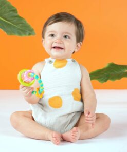 Alternative view of Bright Starts Grab & Spin Baby Rattle & BPA-Free Teether Toy, Ages 3 Months+