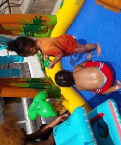 Intex Dinosaur Inflatable Play Center, 98in X 75in X 43in, for Ages 2+ 70 81jSnJ5eQTL