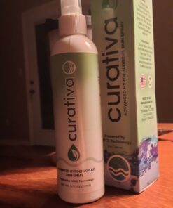 Curativa Bay .02% Hypochlorous Skin Spray, Clear Skin, Most effective For Total Skin Health and the Base for all Skin Care. 100% Organic, Made in USA, Produces Great Results 8 OZ. 16 81jUWfcLfzL