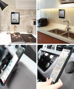 WixGear Universal Flat Stick On Dashboard Magnetic Car Mount Holder for Cell Phones and Mini Tablets with Fast Swift-Snap Technology - Extra Slim 39 81jW2r0QPTL