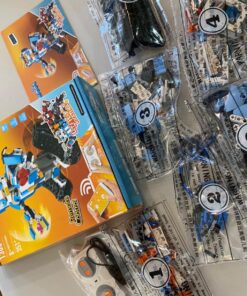 AOKESI Building Block Robot Kits for Kids, Remote & APP Control Robot Snap Together Engineering Kits STEM Building Toys Best Gift for 6, 7, 8 and 9+Year Old Boys and Girls Blue New 27 81jWAyg b0L 1