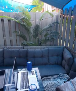 Nearly Natural 5261 7ft. Paradise Palm,Green 34 81jWkNmYTxL