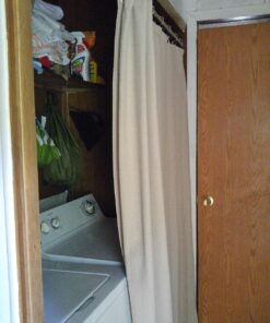 iDesign Astor Metal Tension, Adjustable Customizable Curtain Rod for Bathtub, Shower Stall, Closet, Doorway, 43-75", Brushed Stainless Steel,78570 43-75" Set of 1 46 81jWq7cfZXL