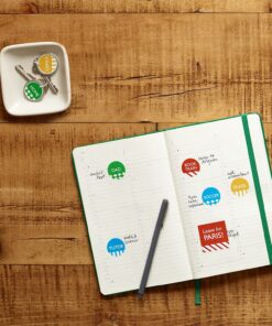 Alternative view of Avery Multiuse Removable 1" Round Labels with Sure Feed, 945 Small White Labels for Organization and Storage (6450) 1 Pack