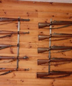 Hold Up Displays - Gun Rack and Rifle Storage Holds 6 Winchester Remington Ruger Firearms and More - Heavy Duty Steel - Made in The USA 1 Pack 33 81jYH1q 78L