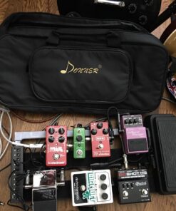 Donner Guitar Pedal Board Case DB-2 Aluminium Pedalboard 20'' x 8'' with Bag 20''*8''*1.2'' 32 81jYO0IBIkL