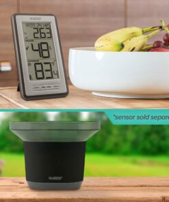 La Crosse Technology WS-9160UV3 Wireless Digital Thermometer Titanium 26 81jYU AaCL