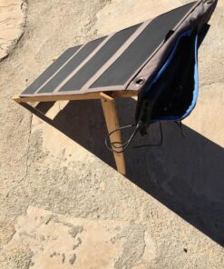 Solar Panels Charger with Digital Ammeter, BigBlue 28W SunPower Camping Solar Panel, Dual USB(5V/4A Overall), IPX4 Waterproof, Compatible with iPhone 13/11/Xs/X/8/7, iPad, Samsung Galaxy, Google Pixel Blue 51 81jYuhEcI1L