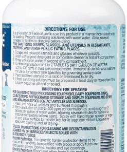 Steramine Quaternary Sanitizing Tablets, Case of 6 10 81jaQhp7ltS