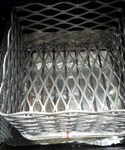 White Arc Smokers Charcoal Basket (Offset Smokers with Firebox) 10" x 10" x 6" 22 81jbZmVzsCL