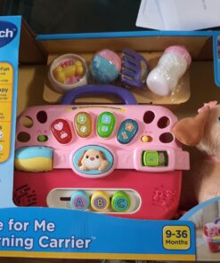 VTech Care for Me Learning Carrier, Pink Standard Packaging 35 81jeKV563KL
