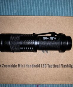 5 Pack SK-68 3 Modes Handheld Mini Cree Q5 LED Flashlight Torch Tactical Lamp 7w 300lm Adjustable Focus Zoomable Light 40 81jfFB8DwFL