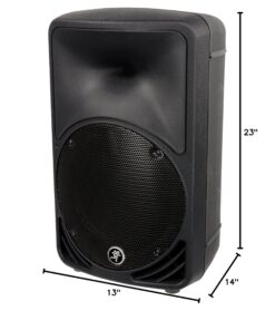 Mackie C Series, 10-Inch 2-way Compact Passive SR Loudspeaker (C200) 15 81jfUw9P9XL
