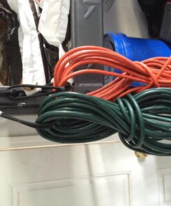 Hook & Hang Bungee Cords - Storage & Organization Cords - Hang Hoses, Cords, Ladders, Bikes, Tools & More. an Incredible Organizer! (3 PK, Yellow) 3 Pack (1) 18" & (2) 14" Cords 18 81jfcEQq9LL