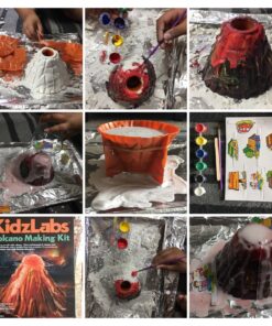 4M KidzLabs Volcano Making Kit, DIY Science Kit STEM, For Boys & Girls Ages 8+ 49 81jiHTYP2IL 1