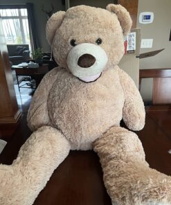 MorisMos Big Plush Giant Teddy Bear Premium Soft Stuffed Animals Light Brown,51 Inches 51 inches 29 81jjQwoDkL