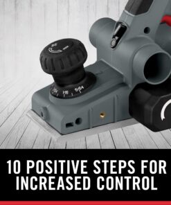 PORTER-CABLE Hand Planer, 6-Amp, 5/64-Inch (PC60THP) Hand Planer Only 28 81jjadc6aLS