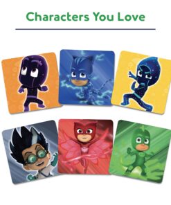 Wonder Forge PJ Masks Matching Game by Wonder Forge | For Boys & Girls Age 3 to 5 | A Fun & Fast Memory Game for Kids | Connor, Greg, Amaya, Night Ninja, and more 1.5 x 8 x 10.5 inches 14 81jopcIS0vL