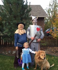 Pet Krewe Large Dog Lion Mane Halloween Costume – Fits Neck Size 13”- 32”- Lion Mane for Small Dogs – Ideal for Halloween, Dog Birthday, Dog Cosplay, Dog Outfits, Pet Clothes 29 81jrpM9LtwL