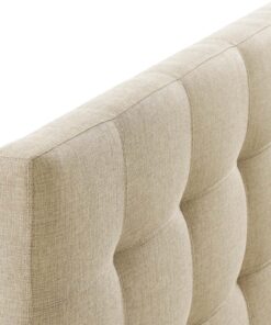 Modway Lily Tufted Linen Fabric Upholstered King Headboard in Beige 27 81jsYaQkM3L