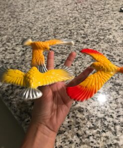 3 Pcs Cute Balancing Bird With Clear Triangle Stand (Colors May Vary) By C&H Solutions® 26 81jsoAgJxwL