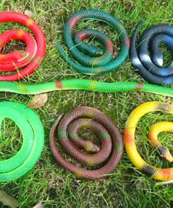 Alternative view of 5 Pcs 30 inch Plastic Snakes Coiled Prop Toy Snakes, Snake Toys for Children, Prank, Prop, Gardens, Party Favors, Halloween & Decorations
