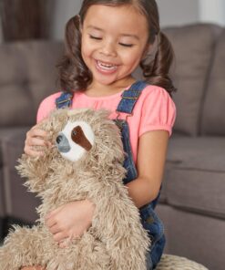 Wild Republic Cuddlekin Three Toed Sloth 12" Plush, Cuddlekins (12257) 38 81juxfNFiKL