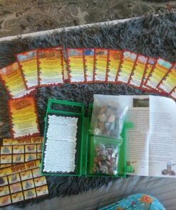 ROCK ON! Geology Game with Rock & Mineral Collection – Collect and Learn with STEM-based Educational Science Kit in Carrying Tote - Amethyst, Rhodonite, Selenite Crystal, Unakite and lots more 40 81jv1KRgzgL 2