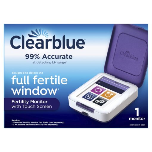 Clearblue Fertility Monitor, Touch Screen, 1 Count 1 Fertility Monitor