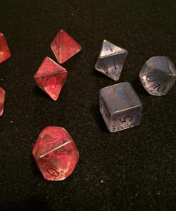 Elvish Dice Transparent/Blue (7) 23 81jw2kETQwL