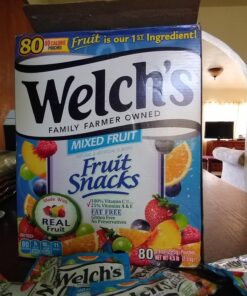 Welch's Pack of 80 Mixed Fruit 0.9 Ounce (Pack of 80) 24 81jxAvXjJVL