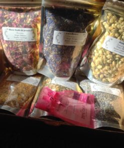Alternative view of Edible Flowers for Drinks and Food, Bulk Edible Dried Flowers for Soap Making and More! 1.5 Cups Each- Jasmine, Rosebuds, Rose Petals, Lavender, Marigold, Chamomile, Bonus Rose Essential Oil, Kosher 6-Pack Rosebuds