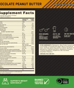 Optimum Nutrition Serious Mass, Weight Gainer Protein Powder, with Added Immune Support, Chocolate Peanut Butter, 6 Pound (Packaging May Vary) 6 Pound (Pack of 1) 16 81jy5SKkZdL