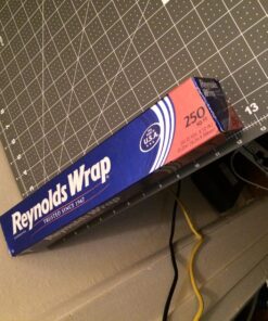 Reynolds Wrap Aluminum Foil, 500 sq ft 250 Sq Ft (Pack of 2) 8 81jzNJEKw2L