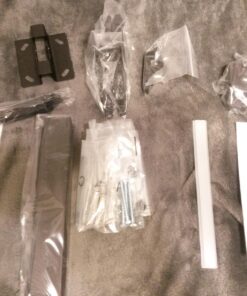 WALI Universal Projector Mount, Projector Ceiling Mount with 25.6'' Extendable Arms, Projector Mounting for Ceiling Adjustable Height Holds up to 44 lbs Projector Holder/Hanger (PM-001-B), Black 19 81k1 Tm9 QL