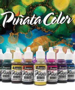 Jacquard Alcohol Ink Set - Pinata Color Exciter Pack - Highly Saturated - Acid-Free - 9 Assorted Colors Half Ounce 49 81k15mwc47L