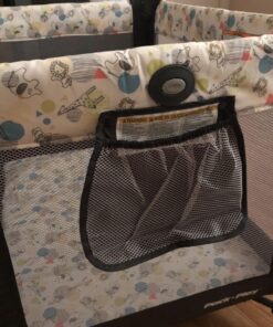 Graco Pack and Play Portable Playard, Push Button Compact Fold, Carnival Pack N Play 37 81k1GhW9 zL