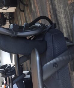 Everlasting Comfort The Original Lumbar Support Pillow - Improves Posture, Promotes Back Pain Relief - Superior Office Chair Back Support for Gaming and Desk Chairs - Lumbar Pillow for Car, Couch Black 40 81k3s4RByfL